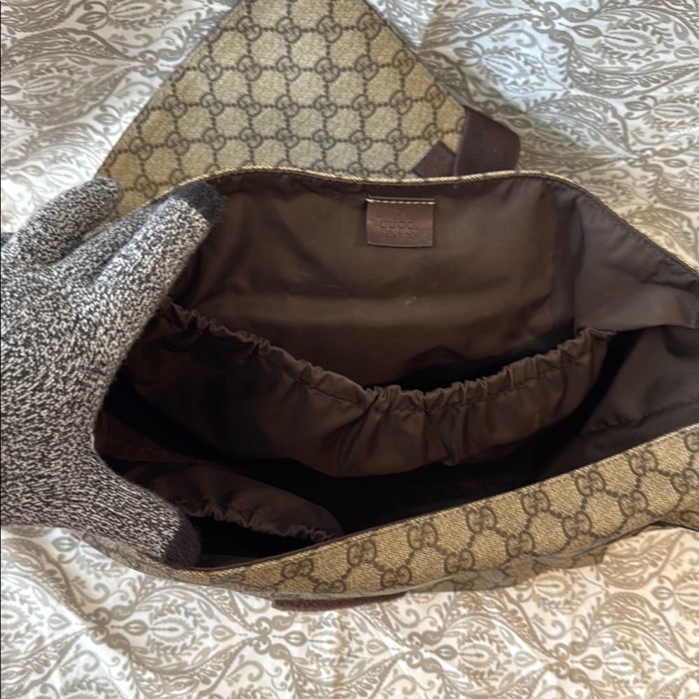 Gucci Supreme Canvas Diaper Bag - Picture 11 of 15